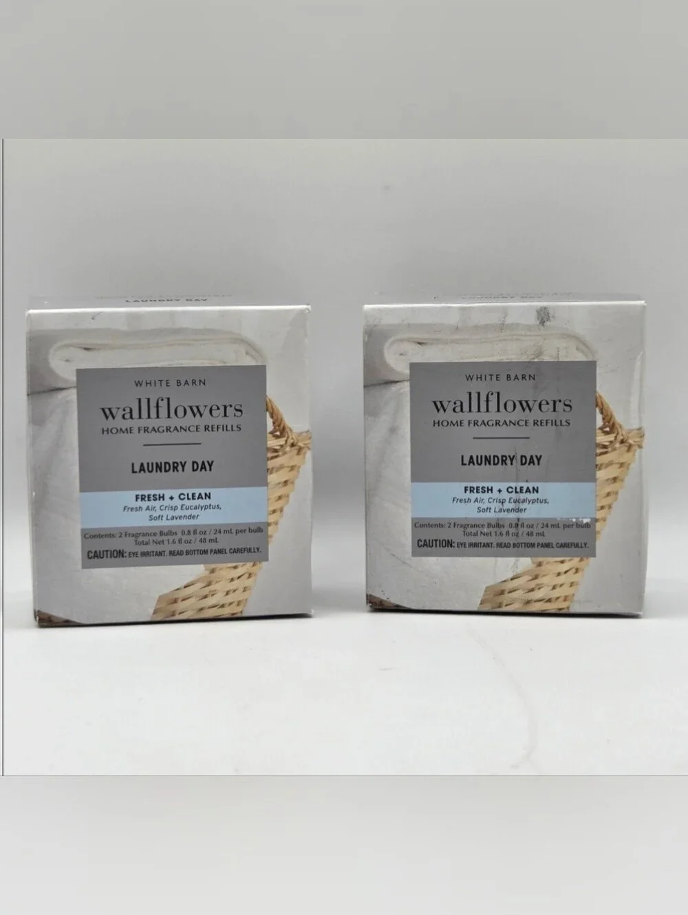White Barn Wallflowers Laundry Day Home Fragrance Refills X 4
